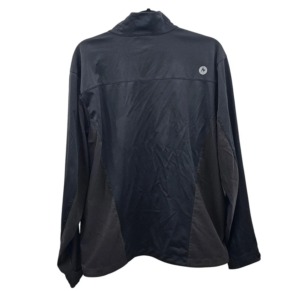 Marmot Softshell Mens Large Black Jacket Hiking Rain Camping Gorpcore Outdoors‎
